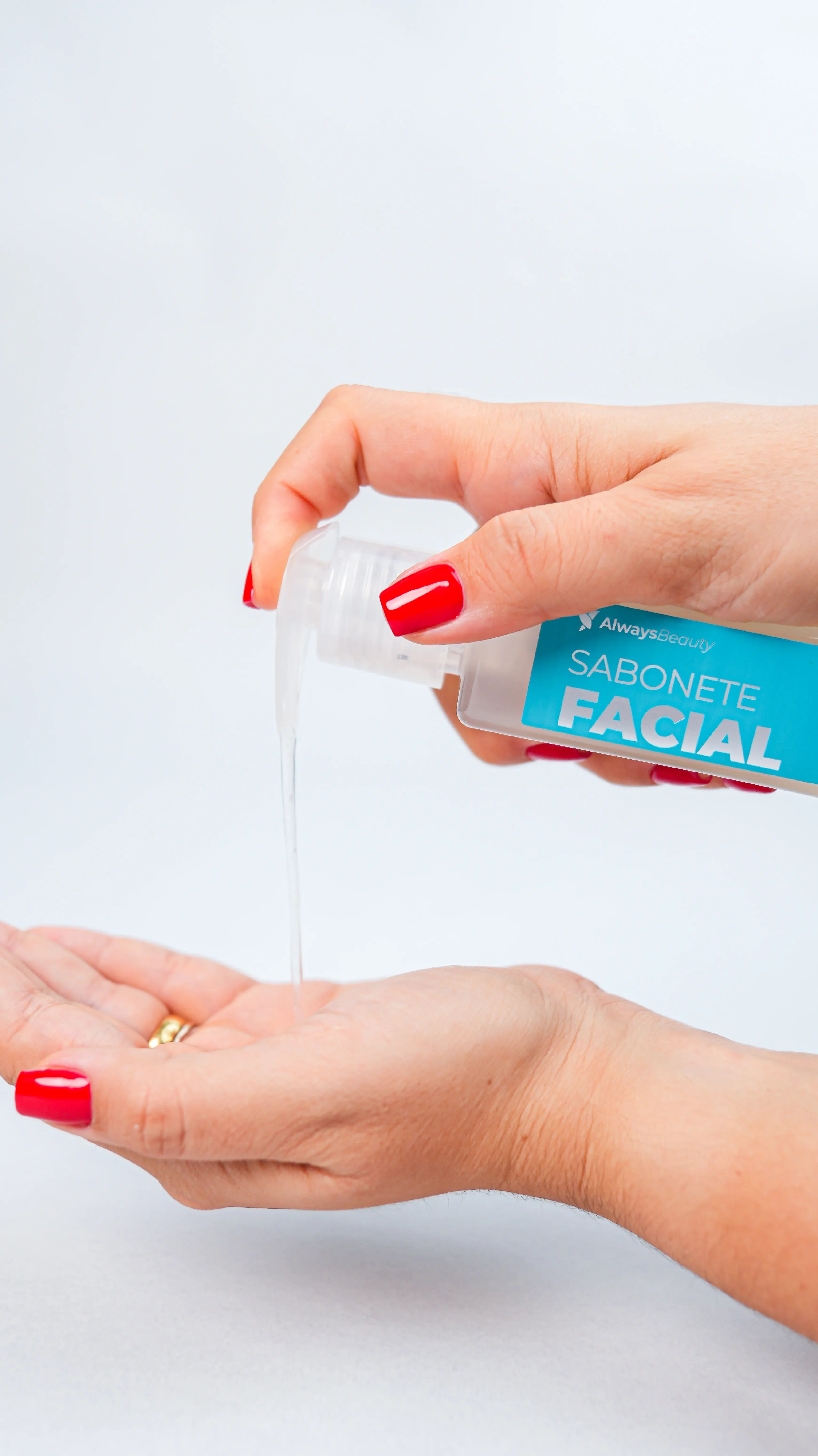 Kit Limpeza Facial + Necessaire Always Fit Turquesa
